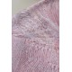 Strečová bavlna s růžovými vzory