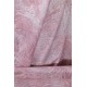 Strečová bavlna s růžovými vzory
