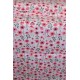 Bavlna s růžovými kytičkami